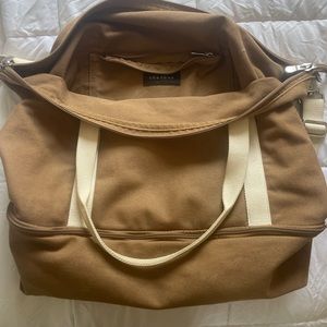 Lo & Sons Catalina Deluxe golden brown tote